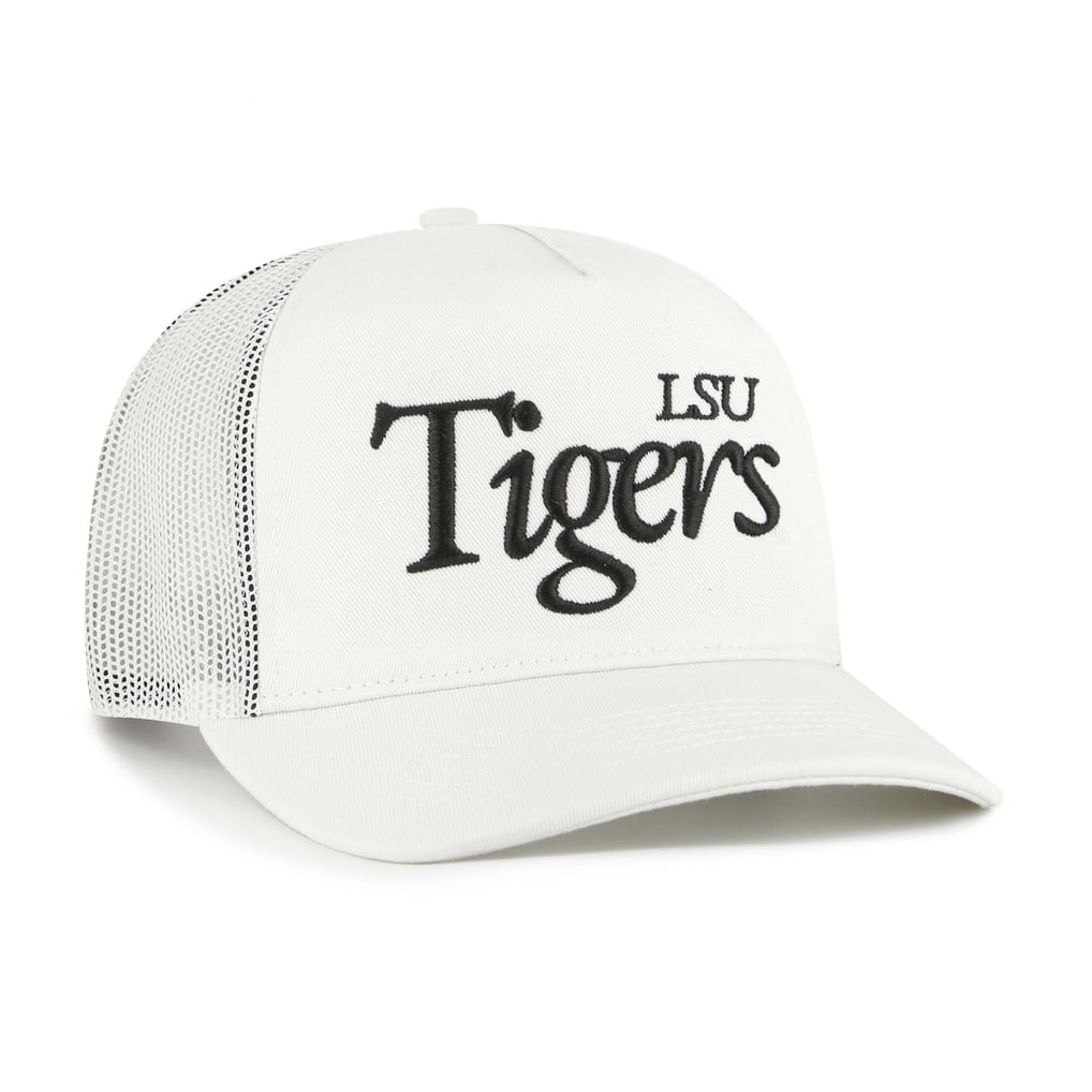  LSU Tigers '47 Unisex Foundation Script Adjustable Trucker Hat - Cream
